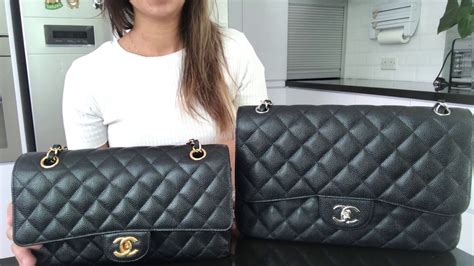 chanel jumbo vs medium|Chanel flap 2.55.